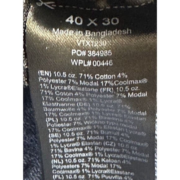 Vertx Defiance Tactical Jeans Men’s 40x30 (40x28.5) Blue Denim Stretch Straight - Picture 7 of 11